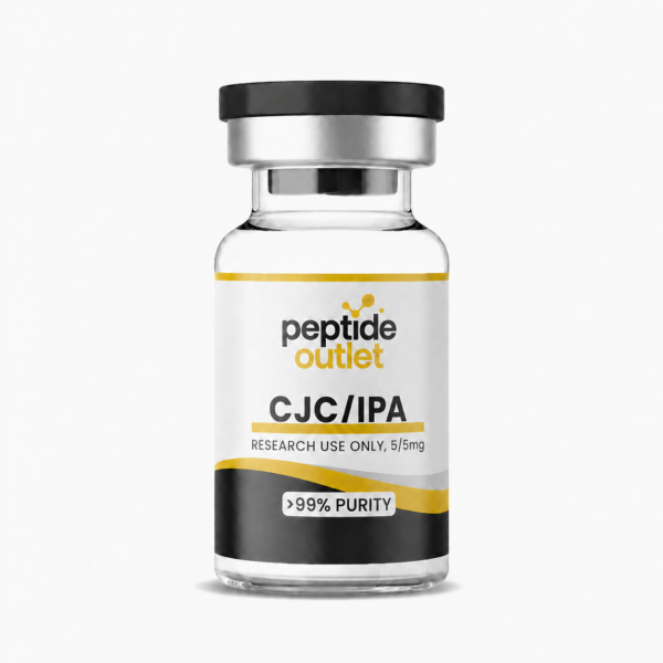 CJC-1295 (noDac)/Ipamorelin GHRoute™️ 5/5mg Research Peptide