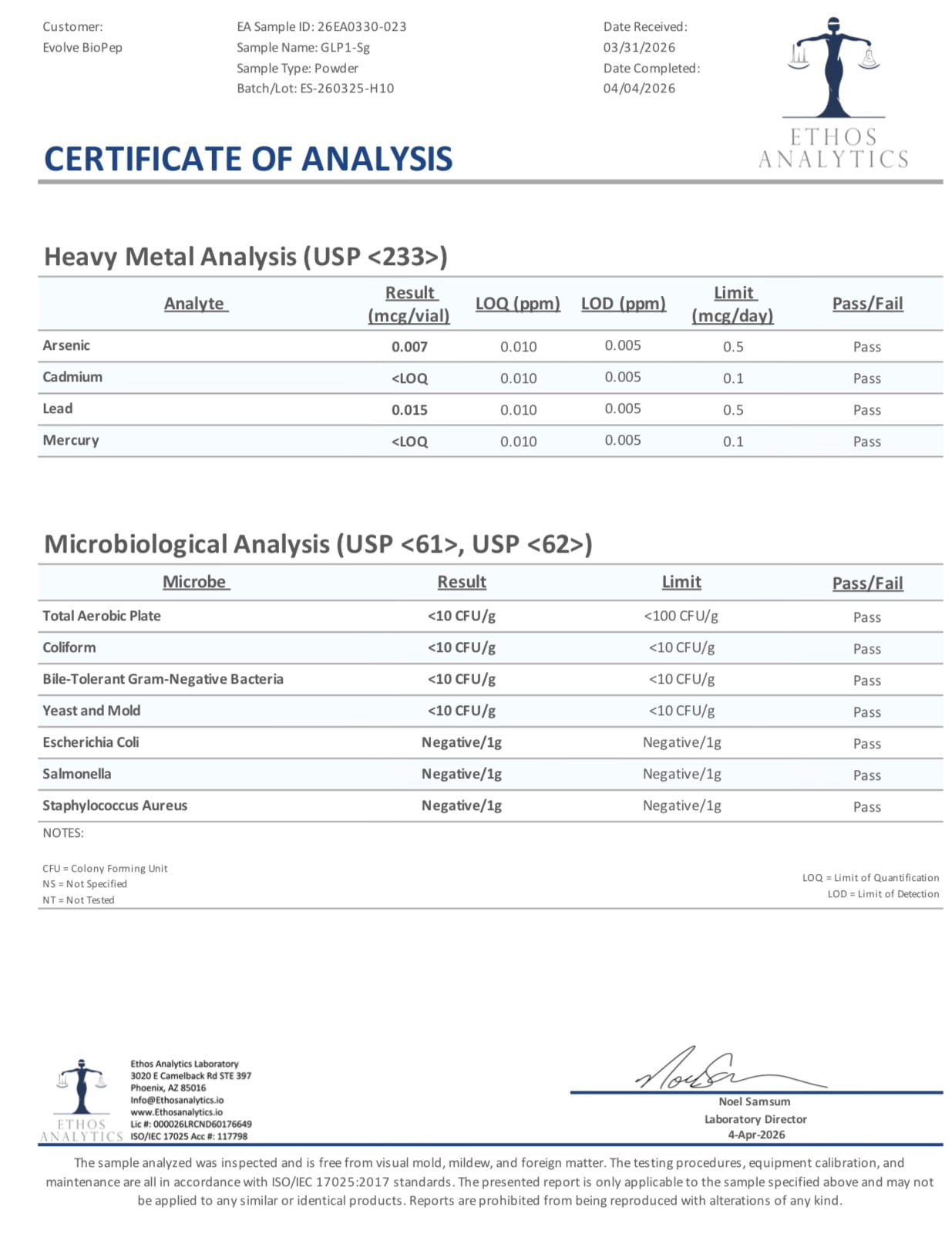 S-10 | Single Agonist Research Peptide 10mg - Image 3